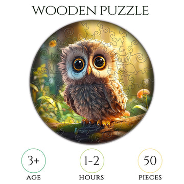 Easter Gifts for Kids Girls Boys, Easter Basket Stuffers, Wooden Jigsaw Puzzles for Kids Ages 4-6, 50 Piece Unique Shape Animal