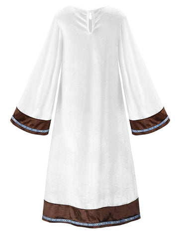 Relibeauty Boys Saint Joseph Costume Shepherd Costume Saint Costume For Kids With Vest And Headpiece,120