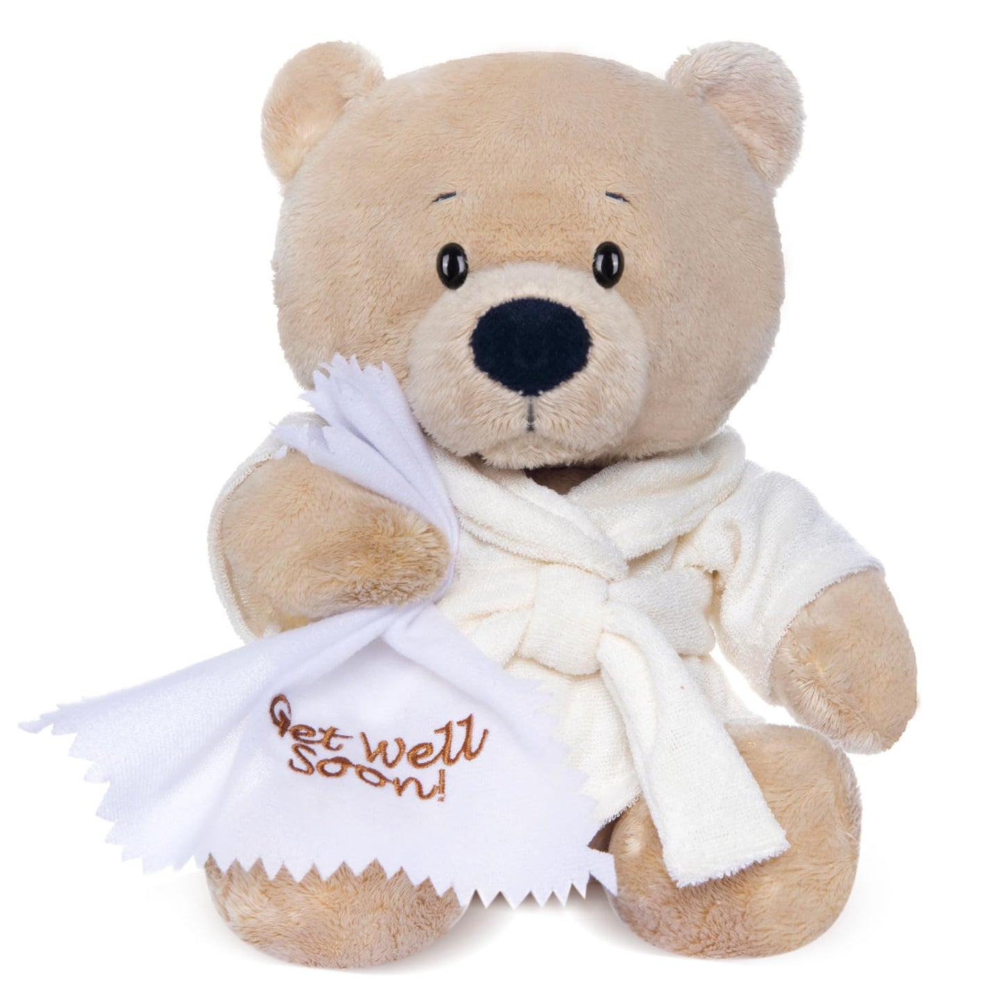 My Oli 9'' Teddy Bear Stuffed Animal Plush Toys Soft Bear Dressed In Bathrobe With Soothing Towel Get Well Soon Soft Plush Be