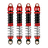 INJORA 59MM Threaded Shock Absorber Oil Damper for 1/18 RC Crawler Redcat Ascent18 Upgrade(Red)