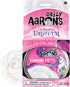 Crazy Aaron's Thinking Putty - Enchanting Unicorn 4" Silicone Tin - Model UH020
