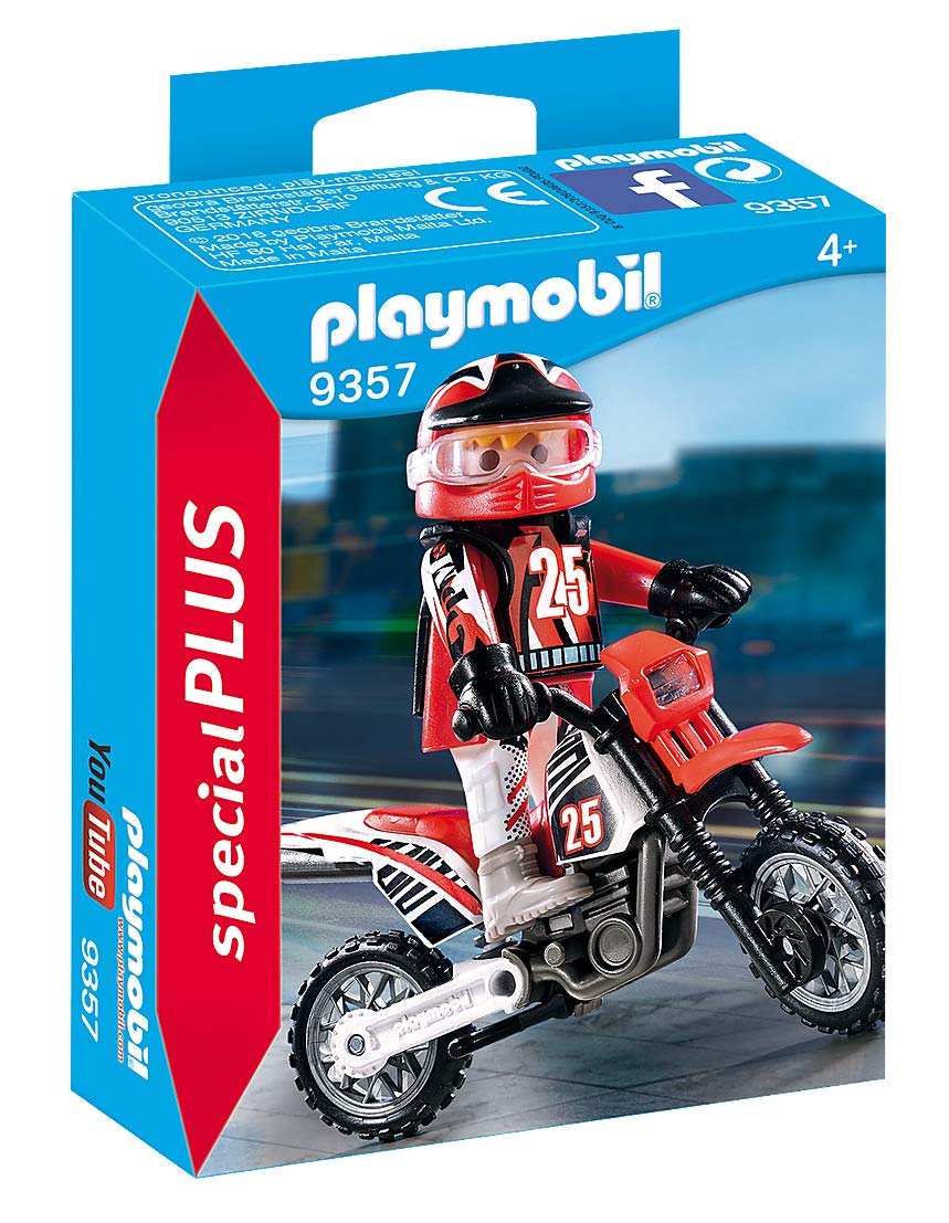 PLAYMOBIL Special Plus 9357 Motocross Driver