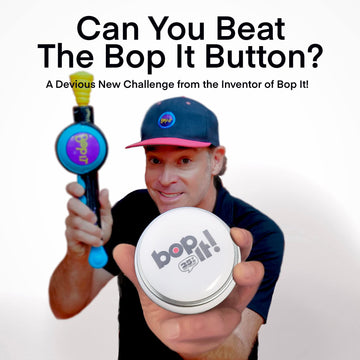 Getmovin Sports - Bop It – Special 25Th Anniversary Inventor Edition, Gift Ready Mailer Box, Retro Throw Back Colors, Perfect Family Game, For Adults, Kids, Girls, Boys, All Ages!