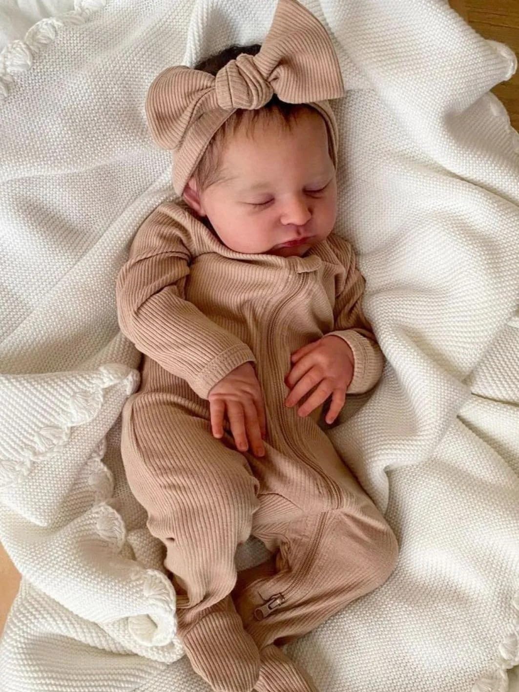 Oyesy Reborn Baby Dolls 19 Inch Lifelike Baby Dolls Cute Girls Soft Body Realistic Newborn Baby Dolls Real Life Handmade Washable Dolls For Children'S Gifts