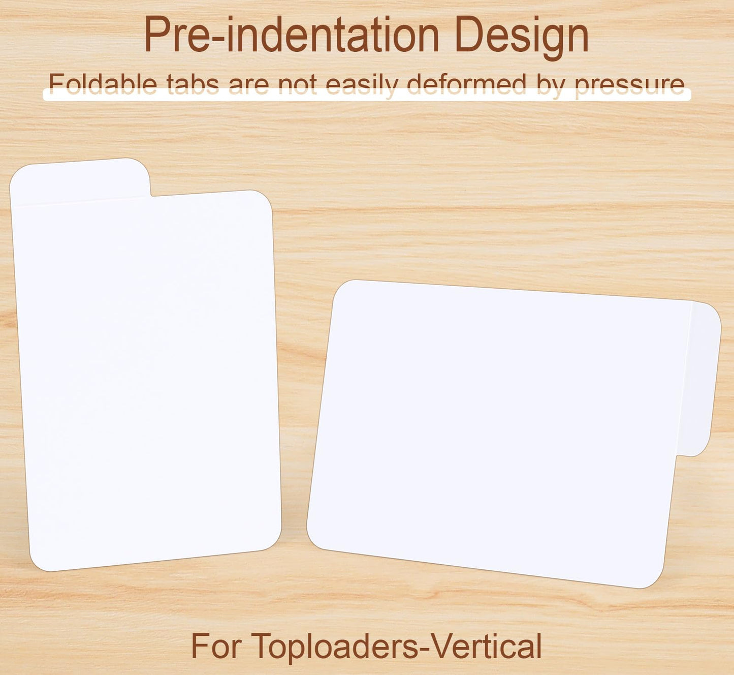 Trading Card Dividers For Toploaders Storage Boxes, 150Pcs Paper Dividers For Baseball/Mtg/Tcg/Sports/Game Organizer, Vertical
