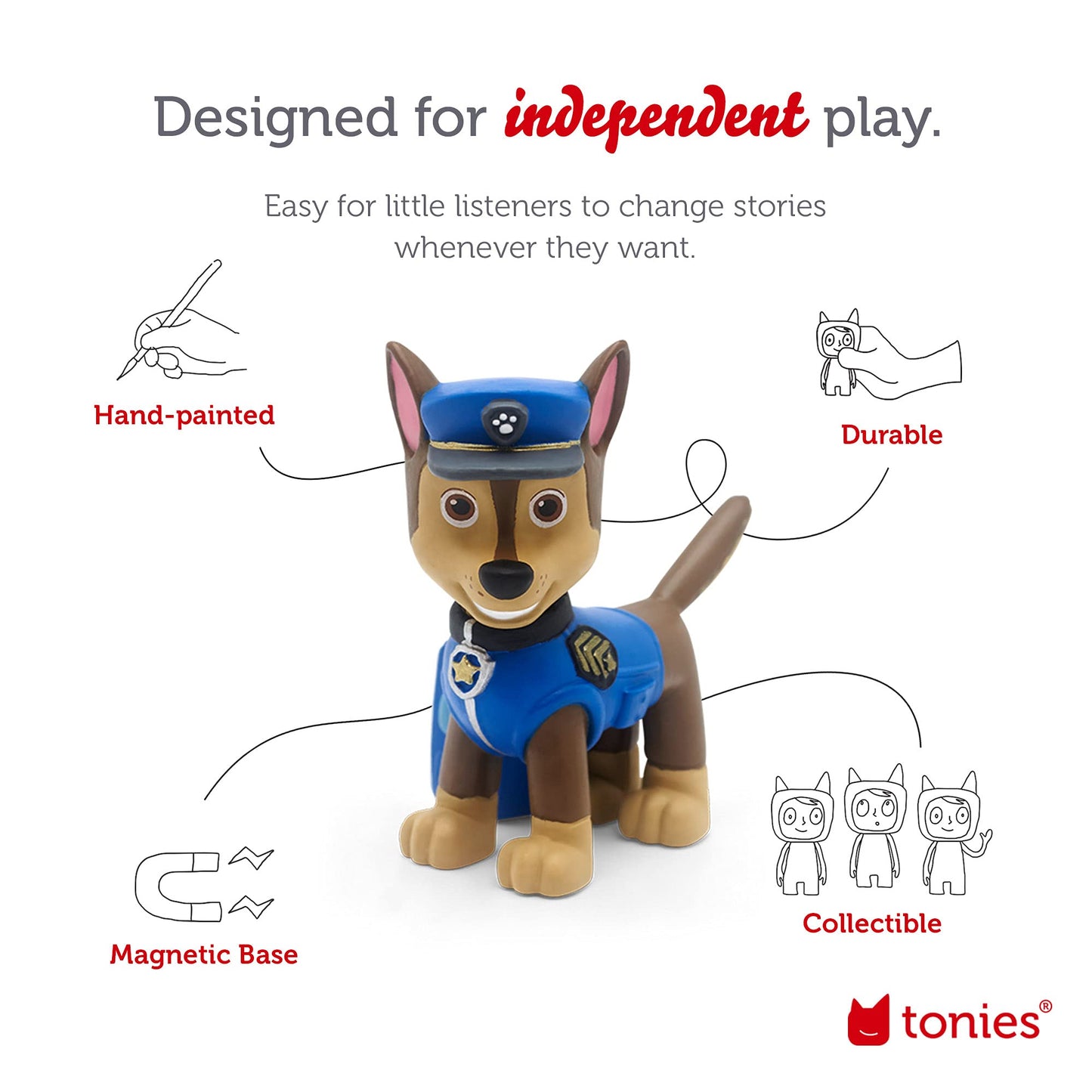 Tonies Chase Audio Play Character From Paw Patrol
