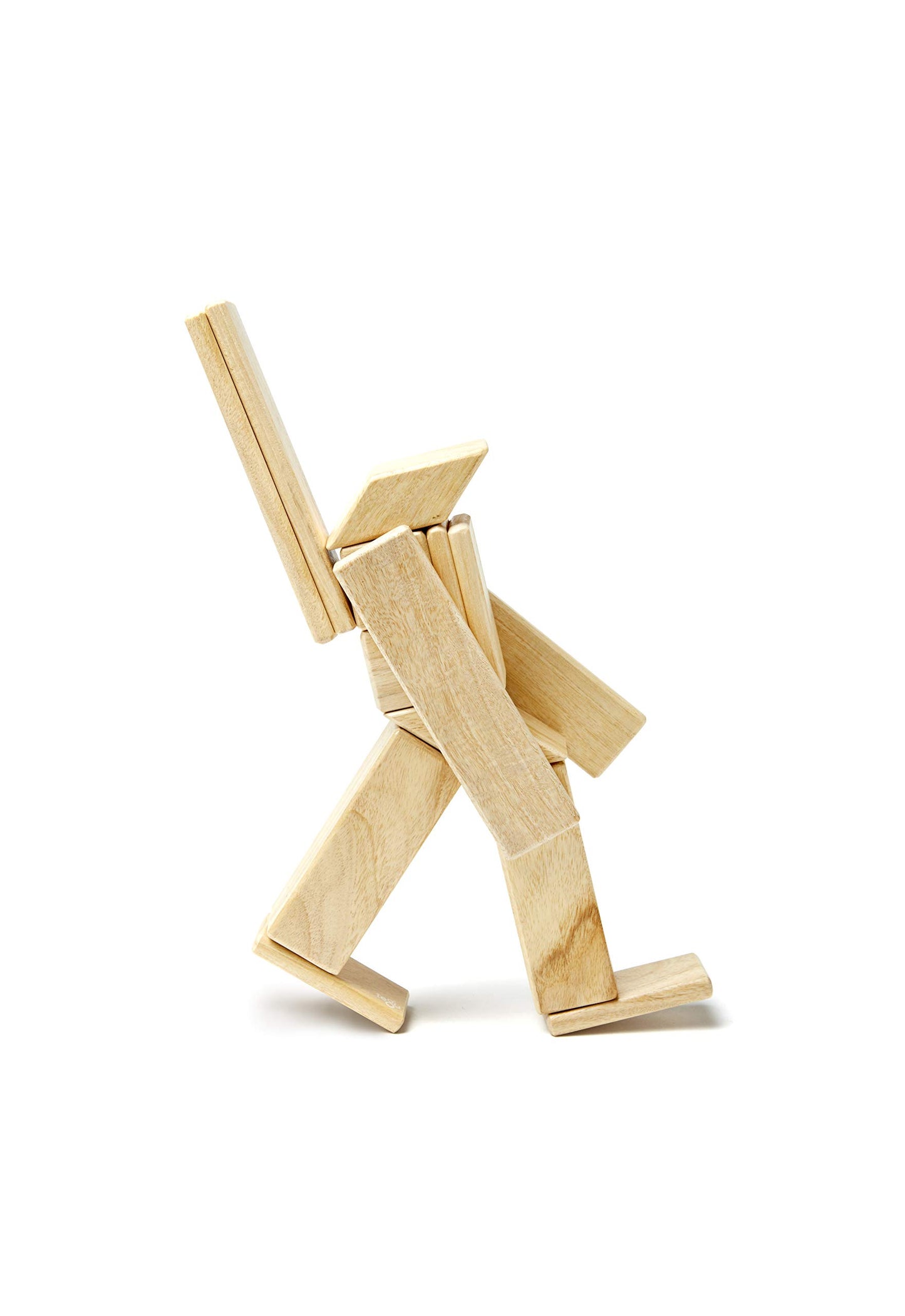 14 Piece Tegu Magnetic Wooden Block Set Natural