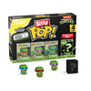 Funko Bitty POP! Teenage Mutant Ninja Turtles (TMNT) - Shredder, 4-Pack - 8-Bit Raphael, 8-Bit Donatello, 8-Bit Leonardo and A S