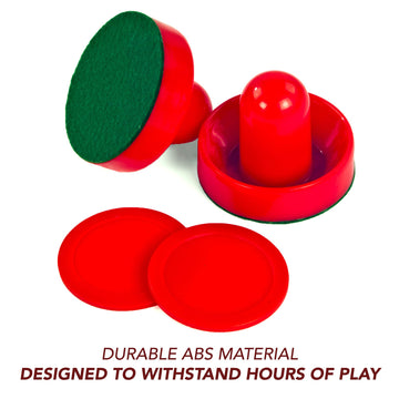 Hathaway Air Hockey Strikers And Puck Set, Red, 3.75/2.875-Inch (Bg1007)