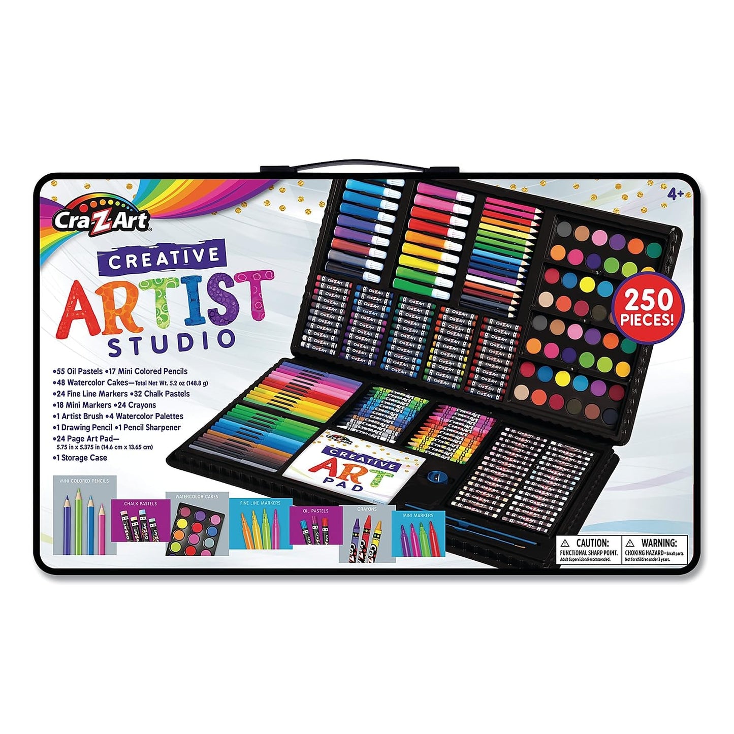 Cra-Z-Art Creative Artist Studio 250 Piece Set