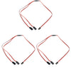 Apex RC Products JR Style 24'' / 600mm Servo Y Harness - 3 Pack #1035