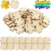 Uplama 300Pcs Blank Puzzles, Freeform Blank Puzzle Pieces Blank Wooden Puzzles Diy Jigsaw Puzzles Plain Puzzle Pieces For Crafts, Arts, Card Making (1.18' X 1.18')