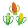 Infantino Farmers Market Teether Set of 3 - BPA-Free Silicone, Multicolor, Model 219173-00 for Soothing Sore Gums