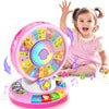Learning Toy For 1 2 3 Year Old Girls, Spin And Sing Alphabet Zoo With Sounds, Interactive Educational Toys For Toddlers 1-3, Ch