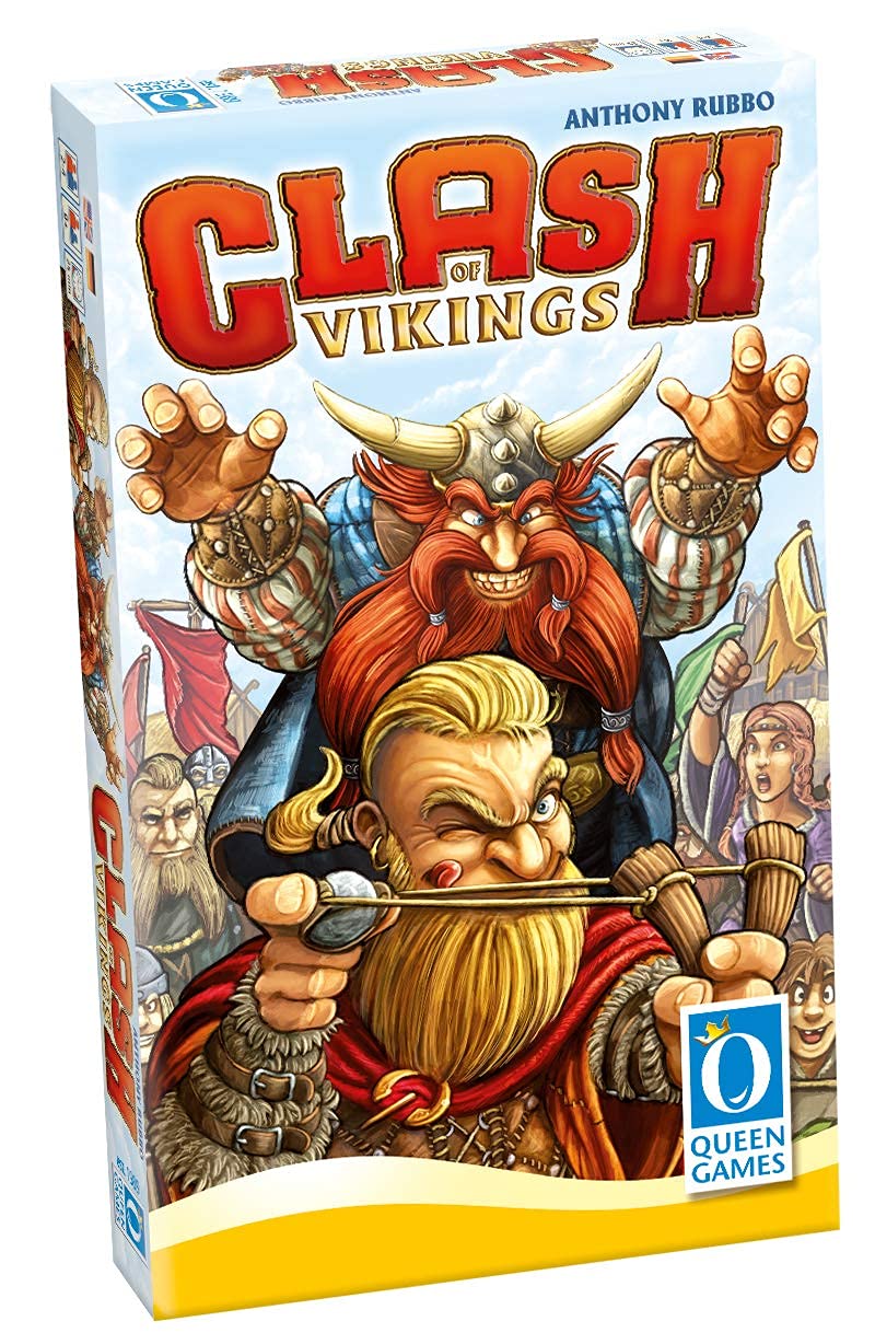 Queen Games Qng10491 Clash Of Vikings Board Game