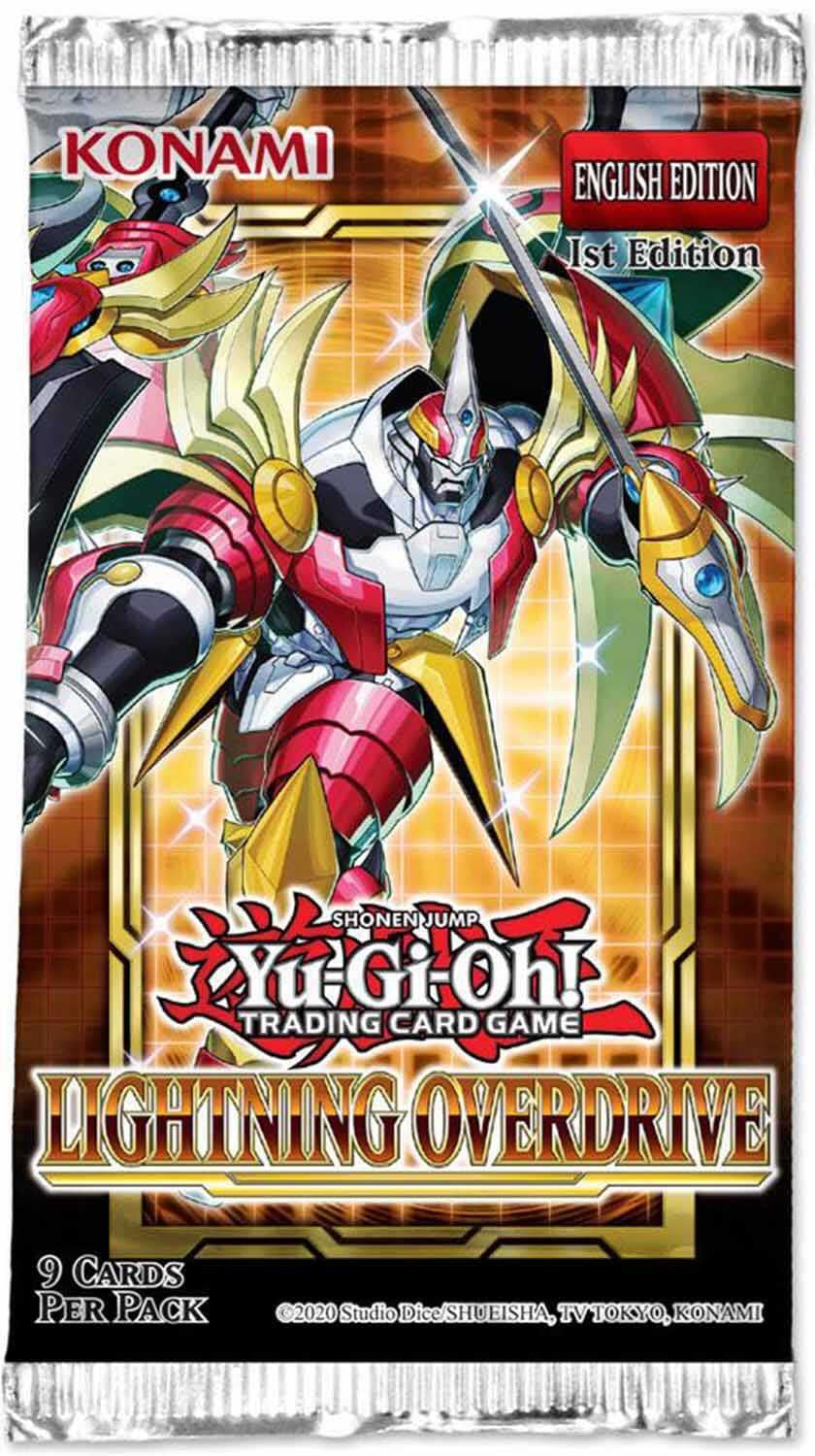 Yu Gi Oh! - Lightning Overdrive Booster Box - 1St Edition - English (24 Packs Each Of 9 Cards)