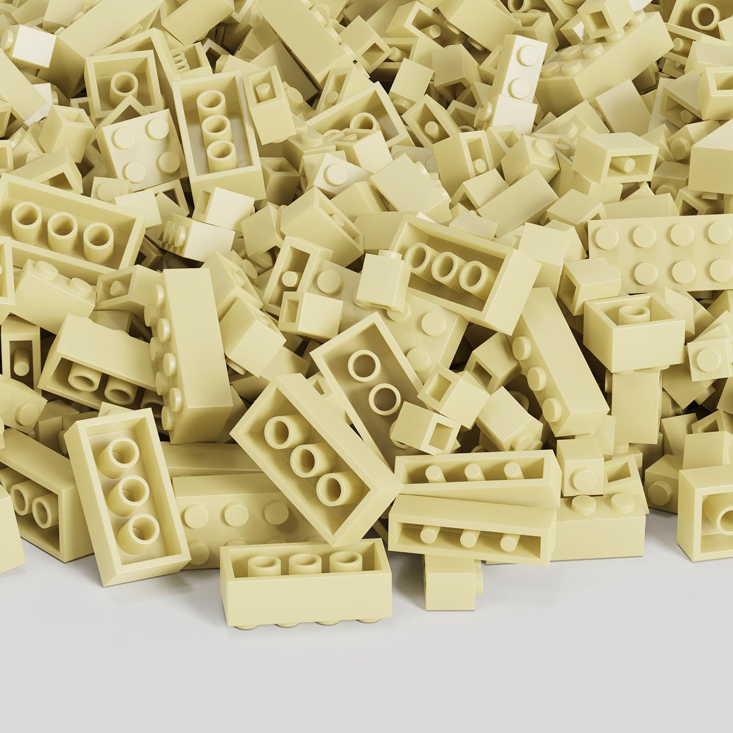 Webrick 300 Pcs Classic Building Bricks, Apricot Yellow Bulk Bricks,Compatible With Lego And Major Brands Parts And Pieces, Crea
