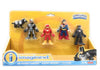 Imaginext DC Super Friends Super Heroes & Villains Action Figures - Black Plastic, Model X7574