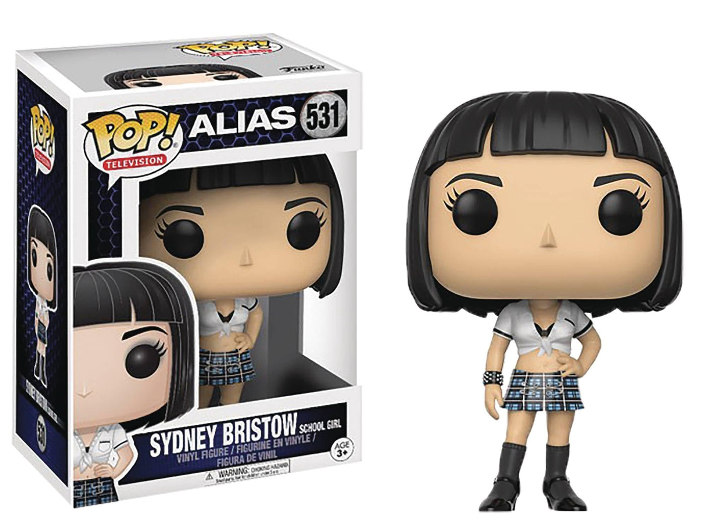 Funko Pop Television Alias Sydney Bristow (Black Hair) Action Figure