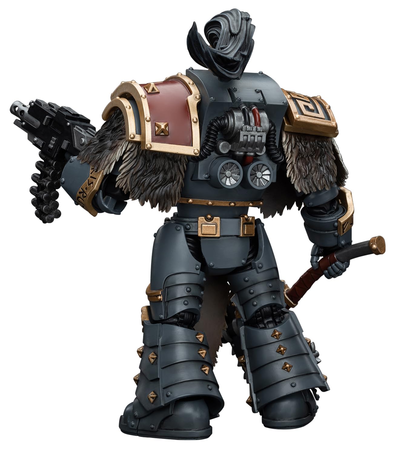 Joytoy Warhammer 40K 1/18 Action Figures, Space Wolves Varagyr Wolf Guard Squad Varagyr Terminator 1 Perfect For Collectors & De