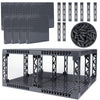 Wsryltch Brick 16X16 Plate 1/3 With Holes,Pins Suppor Pillar Accessories,Classic Building Block Bulk Parts And Pieces Sets - Com