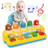 Superhigh Interactive Pop Up Animal Toys With Music, Animal Sound & Light, Early Developmental Cause And Effect Pop Up Animals T
