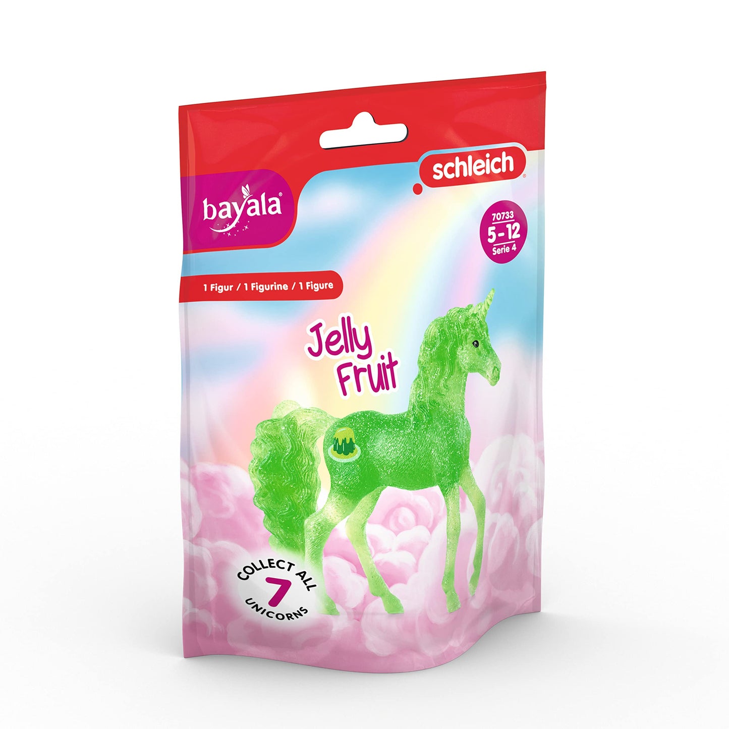 Schleich Bayala, Collectible Unicorn Toy Figure For Girls And Boys, Jelly Fruit Unicorn Figurine (Dessert Series), Ages 5+