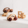 3Pcs Wooden Baby Toys,Baby Grasping Toys Push Car Toys Montessori Toys Wooden Toy Vehicles,#3