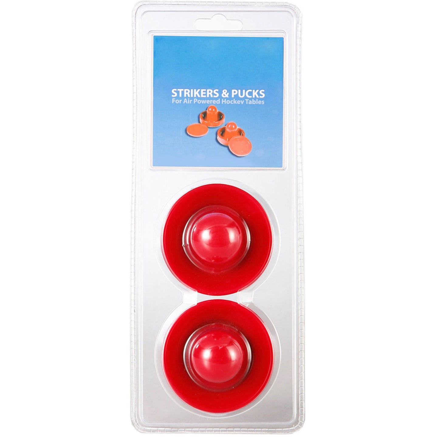 Hathaway Air Hockey Strikers And Puck Set, Red, 3.75/2.875-Inch (Bg1007)