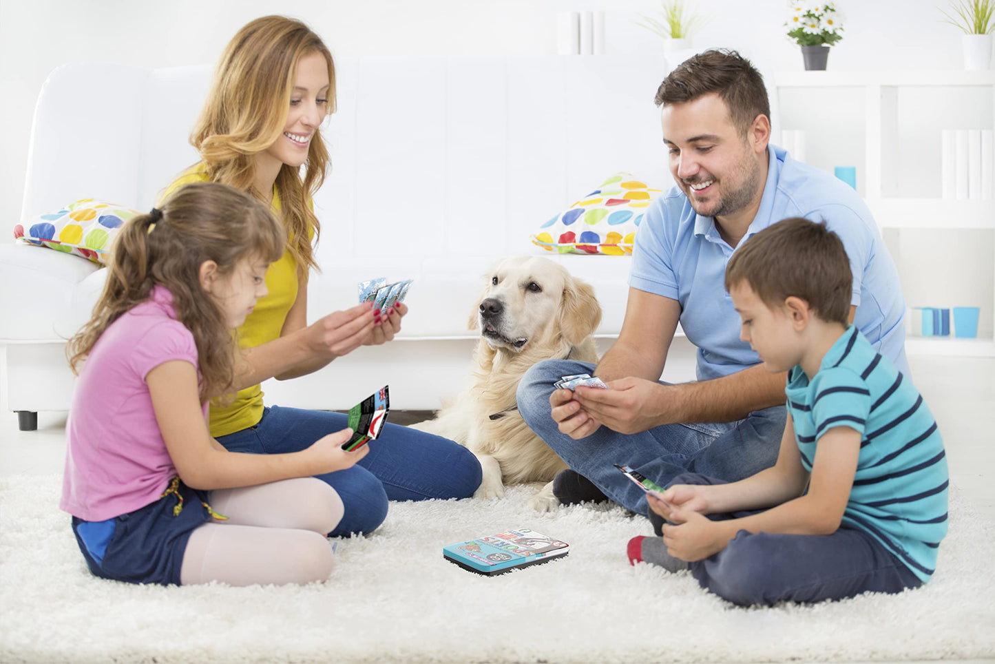 The Purple Cow Go Fish! - Genius Thinkers - The Classic Card Game With A General Knowledge Boost For Kids & Families Ages 6+