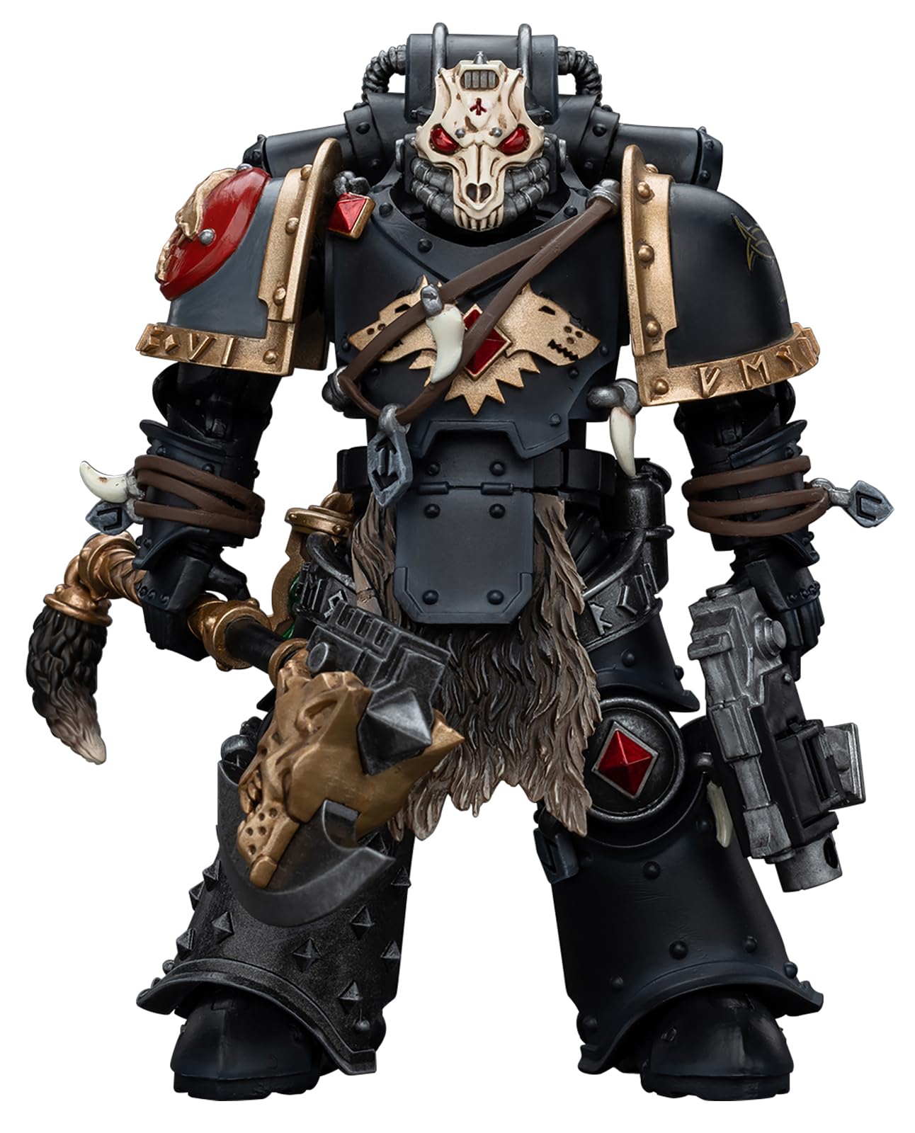 Joytoy Warhammer 40K 1/18 Action Figures, Space Wolves Deathsworn Pack Deathsworn 5 Perfect For Collectors & Decor, Ideal Gift F