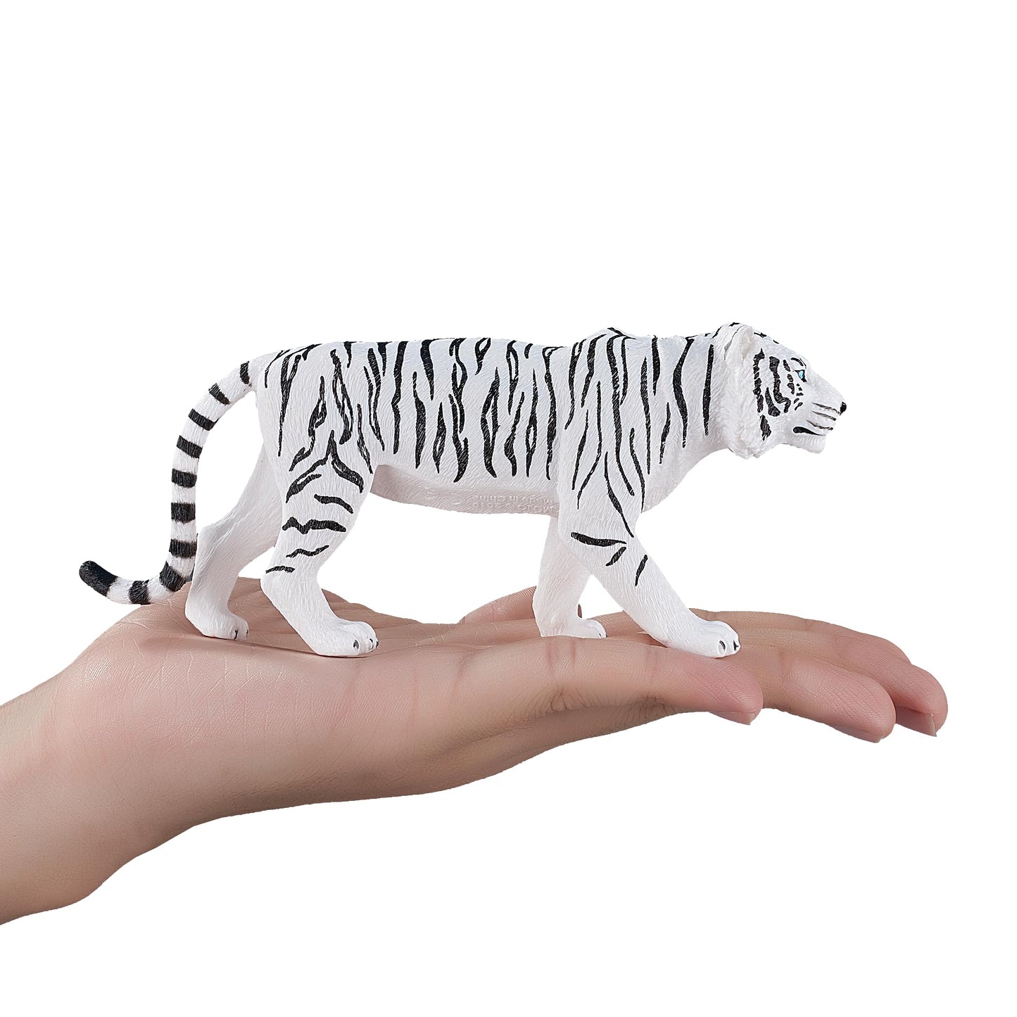 Mojo White Tiger Realistic International Wildlife Hand Painted Toy Figurine