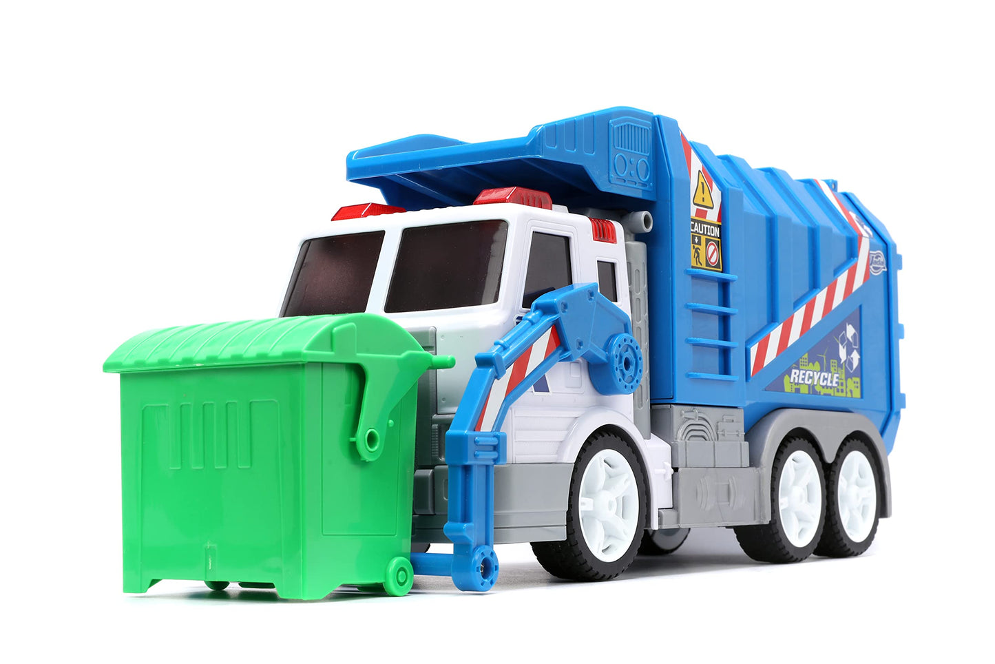 Jada Toys Just Trucks Garbage Truck - Plastic Toy for Kids & Adults, Model 33287, Updated Design