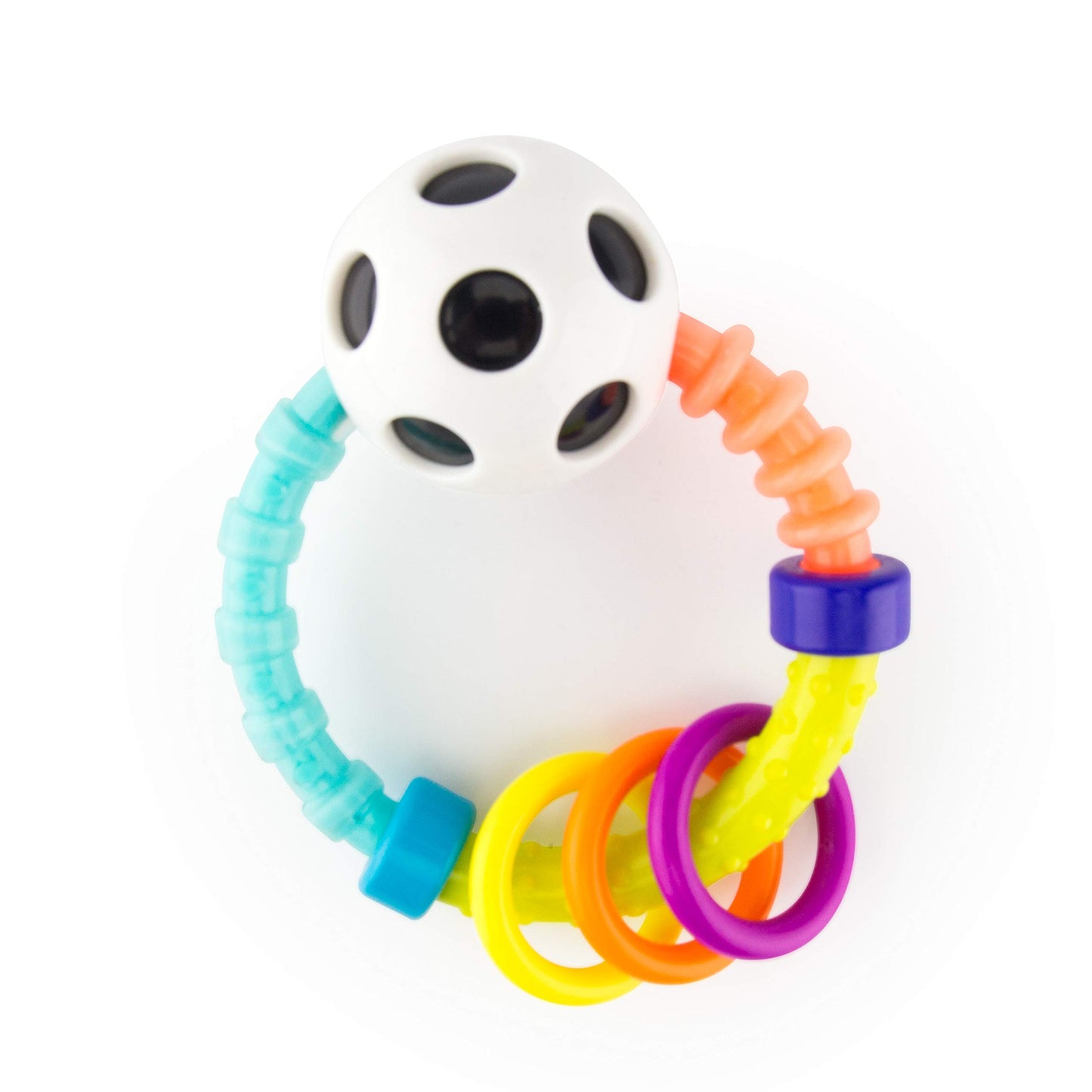 Sassy Rainbow & Rattles Gift Set - 5Pct Set, Multi