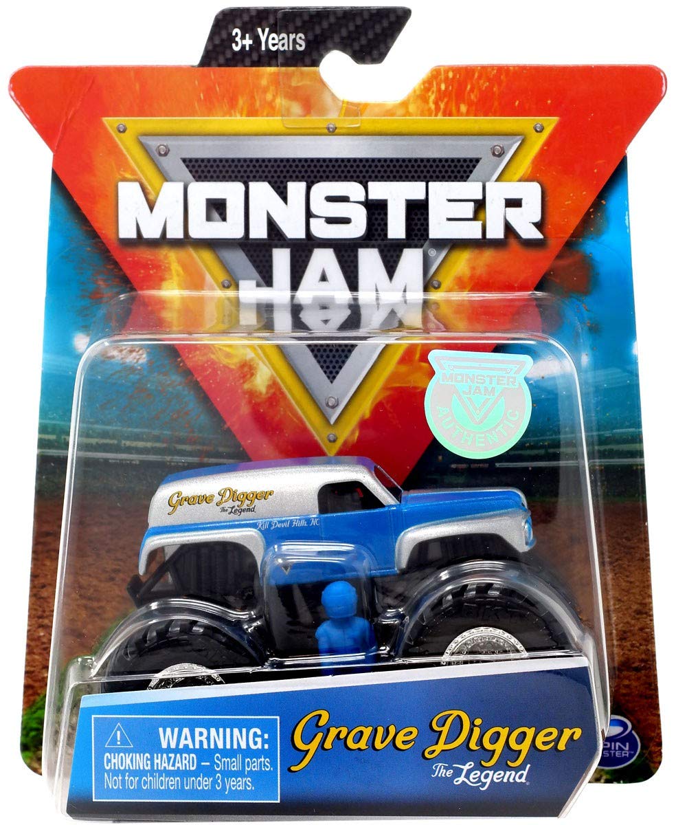 Monster Jam Grave Digger The Legend, Retro Rebels 1:64 Scale