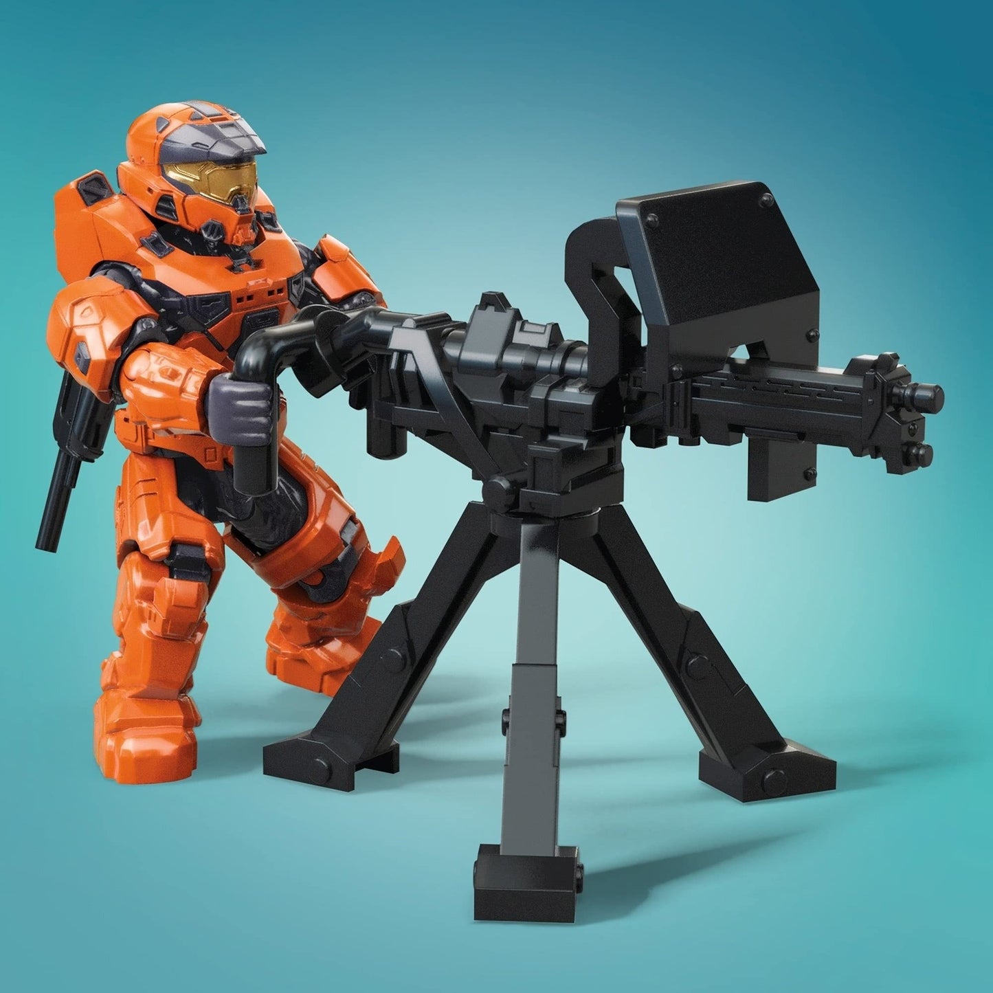 Mega Construx Halo Unsc Marine Platoon Pack Construction Set, Building Toys For Kids , Brown