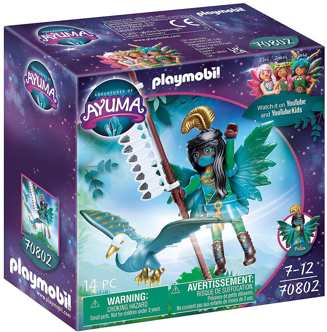 Playmobil Adventures Of Ayuma Knight Fairy With Soul Animal