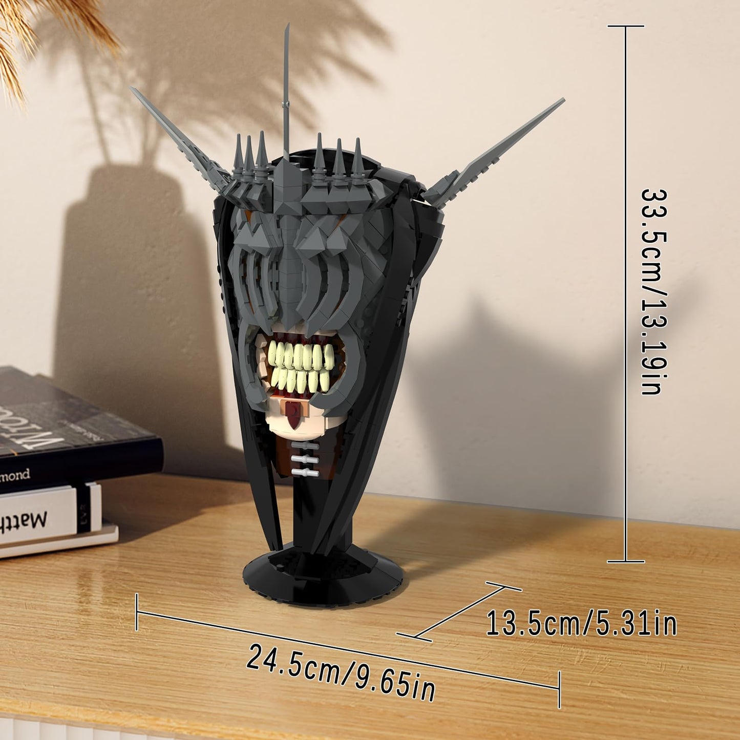 Lord Mouth Of Sauron Building Toys Compatible With Lego Sets For Adults And Boys 8-14, Lotr Model Figures, Halloween Christmas B
