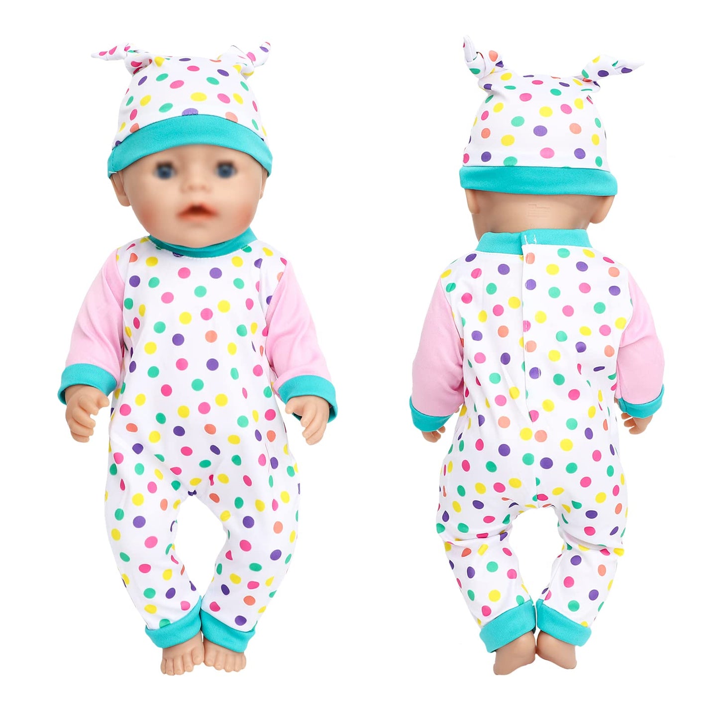 Sotogo 5 Sets 18 Inch Doll Clothes Doll Outfits Doll Accessories For American 18 Inch Baby Doll