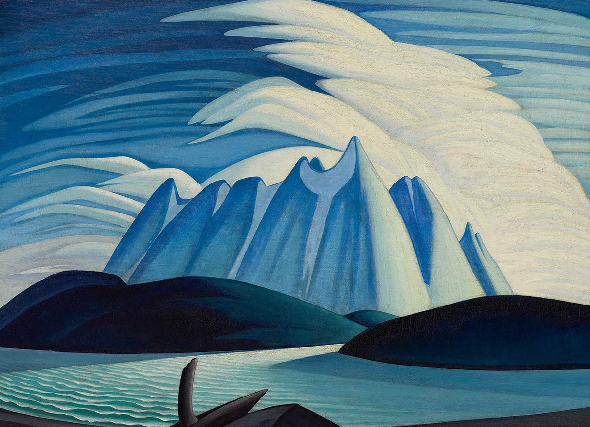 Lake And Mountain By Lawren Harris