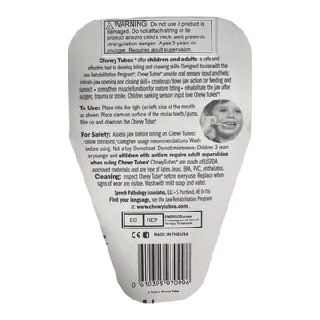 Chewy Tubes Chewy Tubes for Newborns, Yellow, 1 Count, PVC/Silicone, Model 4261003