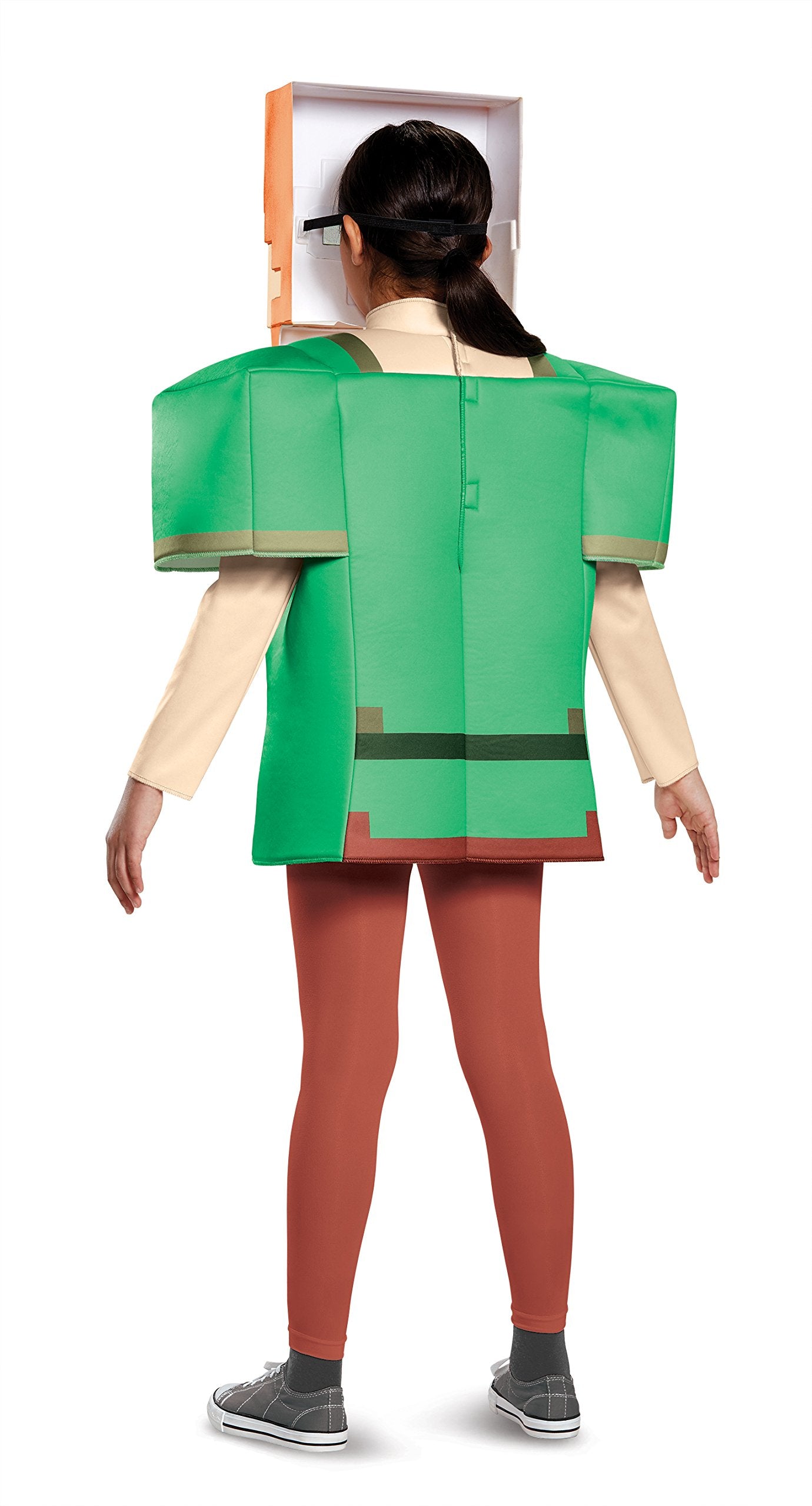 Alex Classic Minecraft Costume, Multicolor, Medium (7-8)