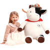 Ikasa Giant Cow Stuffed Animal Plush Toy,30'' Big Large Jumbo Soft Toys,Cute Huge Size Fat Fluffy Plushy Plushie,Gifts For Kids