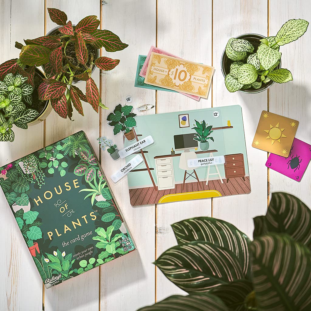Ridley’S House Of Plants: The Card Game – Unique Game For 2-4 Players, Ages 8+ – Beautifully Illustrated Card Game For Families With Instructions Included – Makes A Great Gift Idea