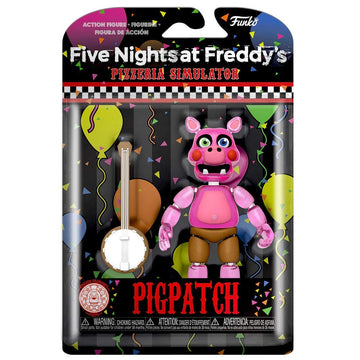 Funko Five Nights at Freddy's Pizza Simulator Pigpatch Action Figure - 4 Inch Multicolor Collectible