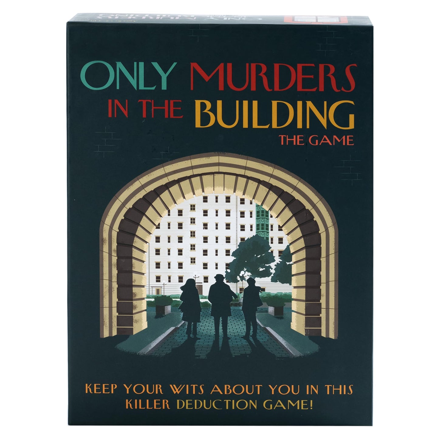 FUNKO GAMES Only Murders in The Building Multicolor Board Game - Fun Detective Party Game for Fans and Families