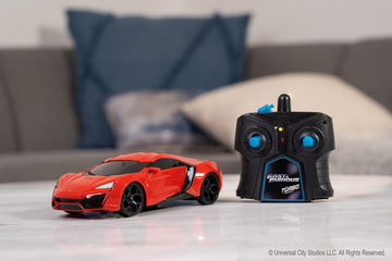 Fast & Furious 7.5'' Lykan Hypersport Remote Control Car RC with 2.4GHz, Toys for Kids and Adults