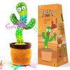 Qrooper Dancing Talking Cactus Toy, Talking Cactus Toys For Baby Boys And Girls, Cactus Baby Toy Repeat What You Say, Mimicking Cactus Toy Singing 120 Songs And 15 Second Voice Recorder Musical Toys