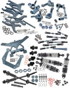 RCMYou Upgrades for 1/10 Slash 2WD(VXL),RC Shocks,Suspension Arm,Caster Block,Steering Blocks,Stub Axle Carriers,Steering Bellcr