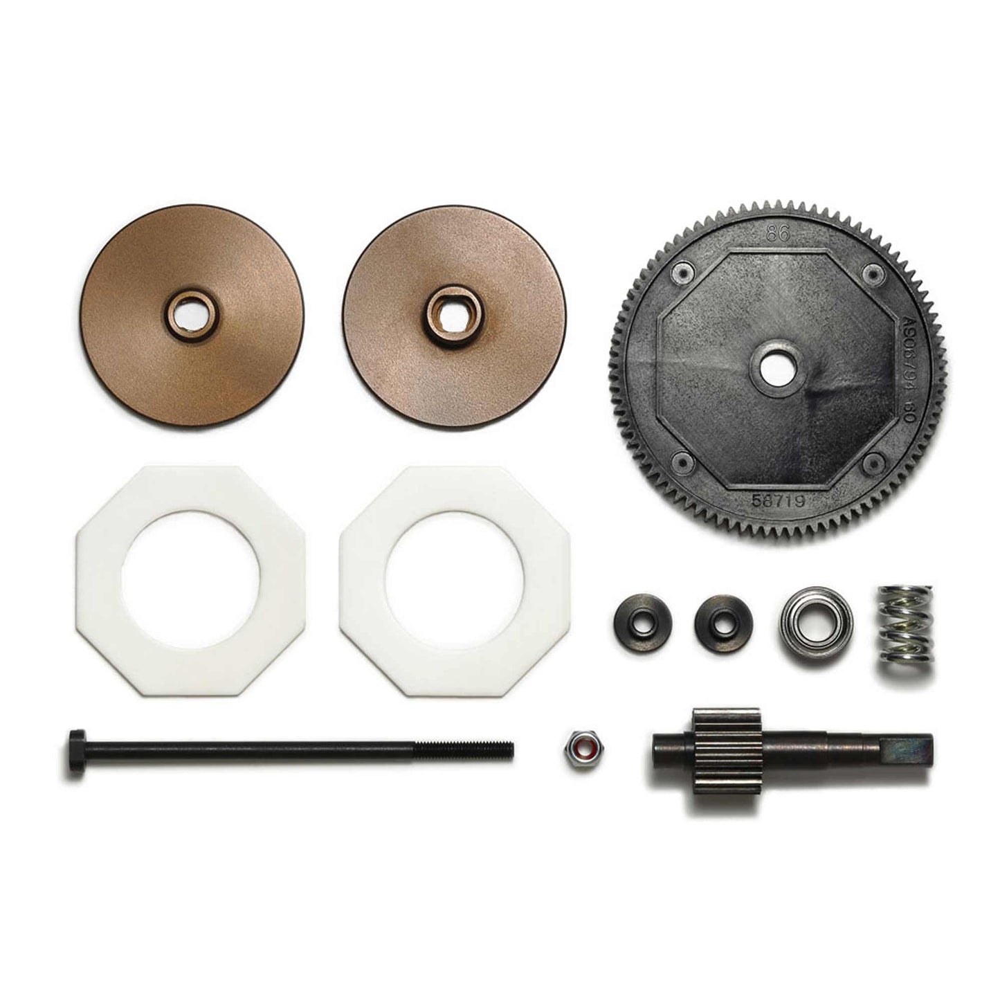 TAMIYA BB-01 Slipper Clutch Set TAM22071 Electric Car/Truck Option Parts